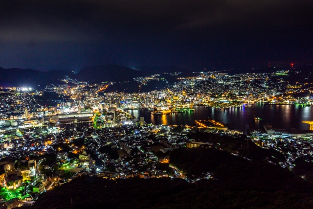 稲佐山展望台からの夜景
