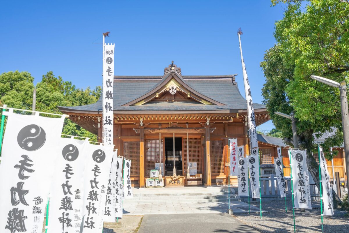 岐阜市の手力雄神社