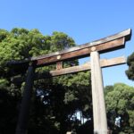 明治神宮の鳥居