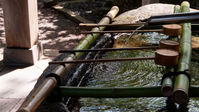 金劔宮の手水舎